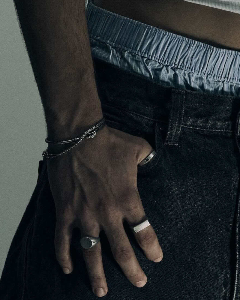 925 silver blue serpent rings