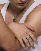 time 925 silver ring